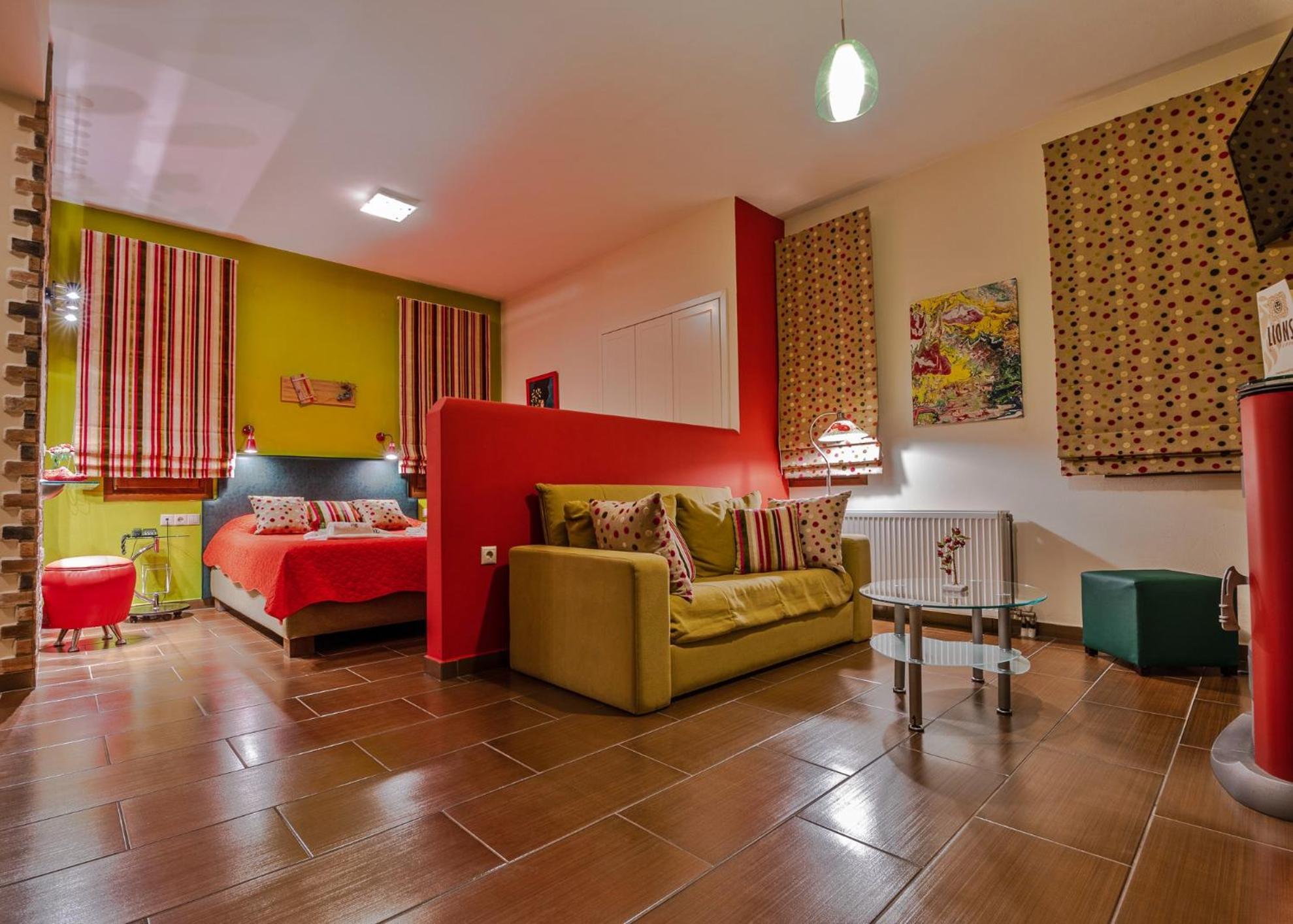 Lions Nine Aparthotel Mourésion Kamer foto